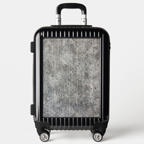 Weathered Grey Cement Sidewalk Luggage