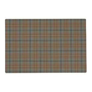 Weathered Johnstone Tartan Plaid Pattern Placemat