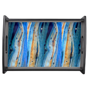 weathered juniper boards serving tray