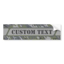 Weathered Outcrop Camo Bumper Sticker