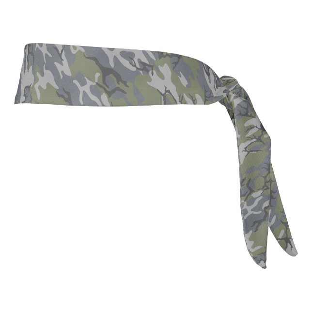 Weathered Outcrop Camo Head Wrap Tie Headband (Rotate 90)