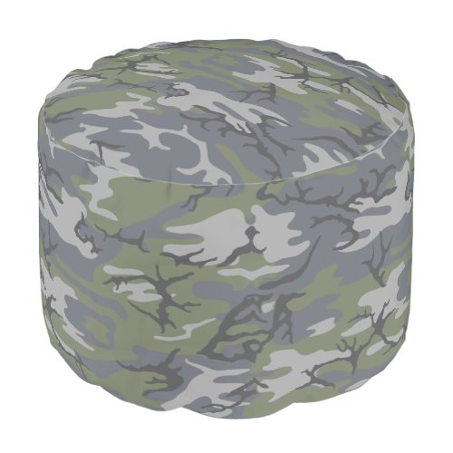 Weathered Outcrop Camo Pouf