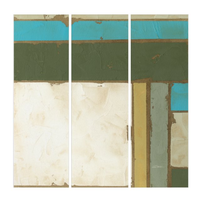 Weathered Panel Painting by Jennifer Goldberger (Front)