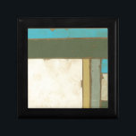 Weathered Panel Painting by Jennifer Goldberger Keepsake Box<br><div class="desc">The weathered quality of this Jennifer Goldberger painting gives it a contemporary feel,  like a pair of jeans with holes in them before you buy them. Put it up on your wall and enjoy the rustic beauty!</div>
