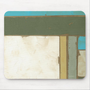 Weathered Panel Painting by Jennifer Goldberger Mouse Pad