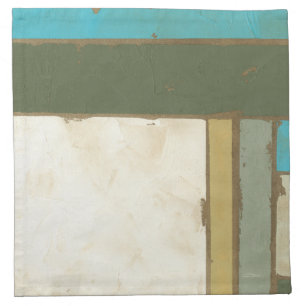 Weathered Panel Painting by Jennifer Goldberger Napkin