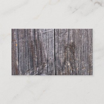 Weathered Power Pole With Staples And Nail Business Card by TerryBainPhoto at Zazzle