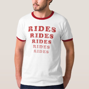 Weathered Rides Rides Rides Rides Rides T-Shirt