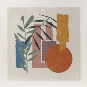 Weathered Shapes And Stalks Jigsaw Puzzle