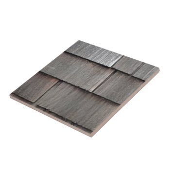Weathered Shingles Tile by KraftyKays at Zazzle