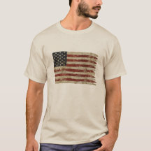 Weathered USA Flag