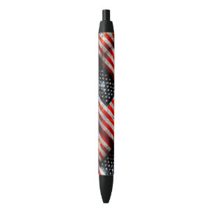 Weathered Vintage American Flag Pen