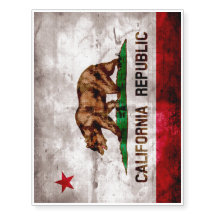 California State Flag Temporary Tattoos Zazzle