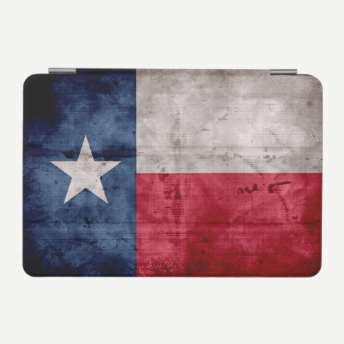 Weathered Vintage Texas State Flag iPad Mini Cover