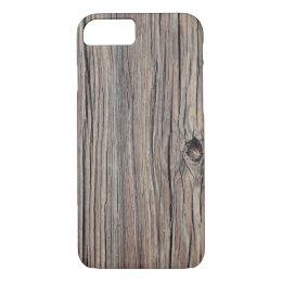 Weathered Wood Background - Customized iPhone 8/7 Case