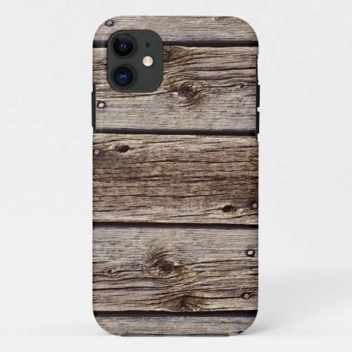Weathered Wood Board Rustic Phone Case