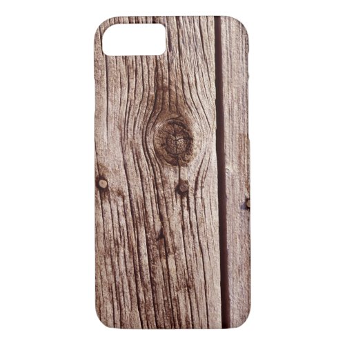 Weathered Wood Board Rustic Phone Case