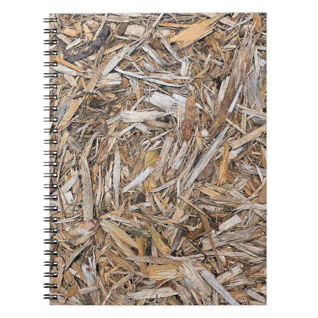 Weathered Wood Chips Notebook (Front)