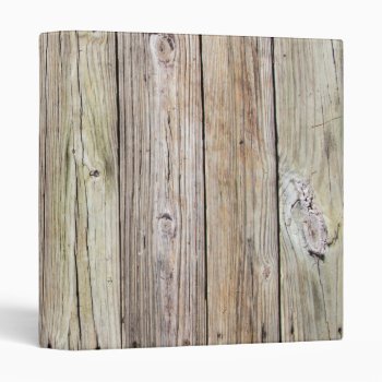 Weathered Wood Dock Boards Avery 3 Ring Binder by ICandiPhoto at Zazzle