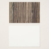 Weathered Wood Grain Plank Background Template (Front & Back)