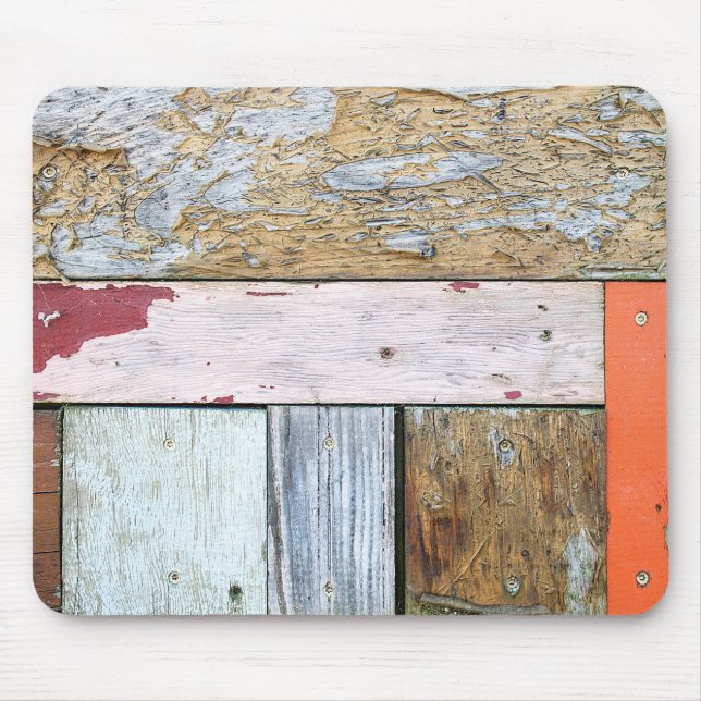 Weathered Wood Planks Mouse Pad (Front)