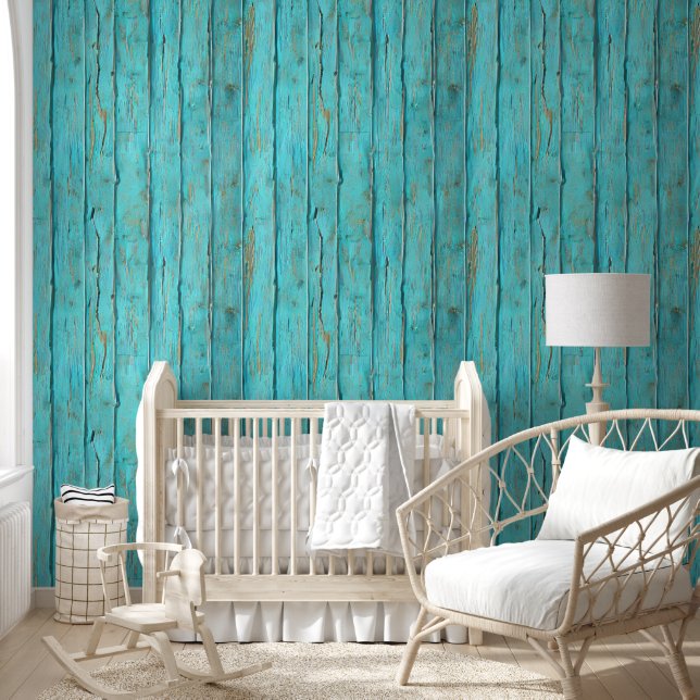 Weathered wood rustic planks distressed country  wallpaper  (Kids)