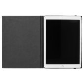 Weathered Wood Siding Personalized Rugged Folio iPad Pro 12.9" Case (Inside)