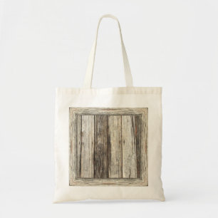 "Weathered Wood" Tote Bag: Choose Size/Style Bag