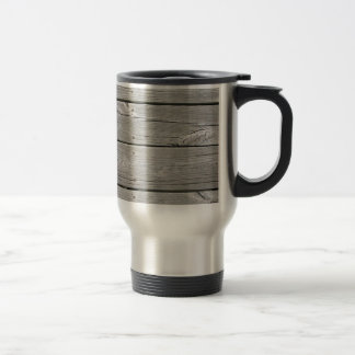 Weathered Wood Travel Mug
