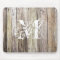 Weathered Wood with Shabby Chic Monogram