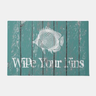 Weathered Your Text Your Color Doormat