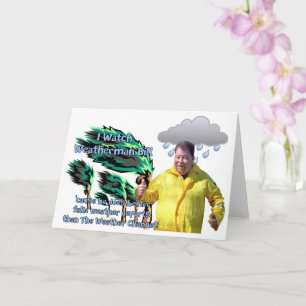 Weatherman Bill Card