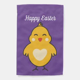 Weatherproof Easter Chick Garden Flag