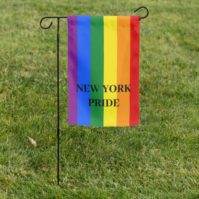 Weatherproof Flag - LGTBQI Pride Flag City (In SItu)