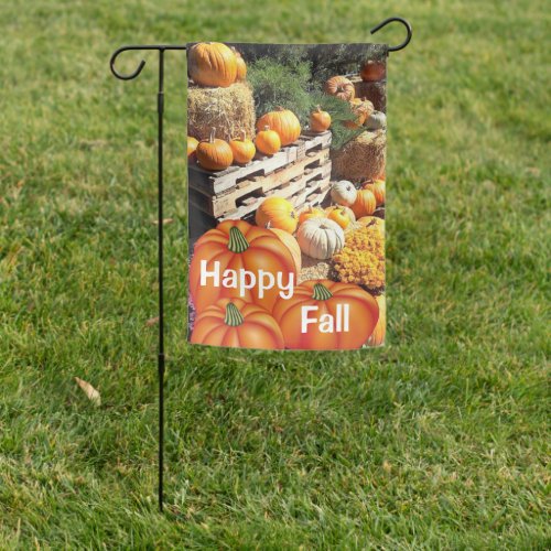 Weatherproof Personalized Fall Pumpkins Home  Garden Flag