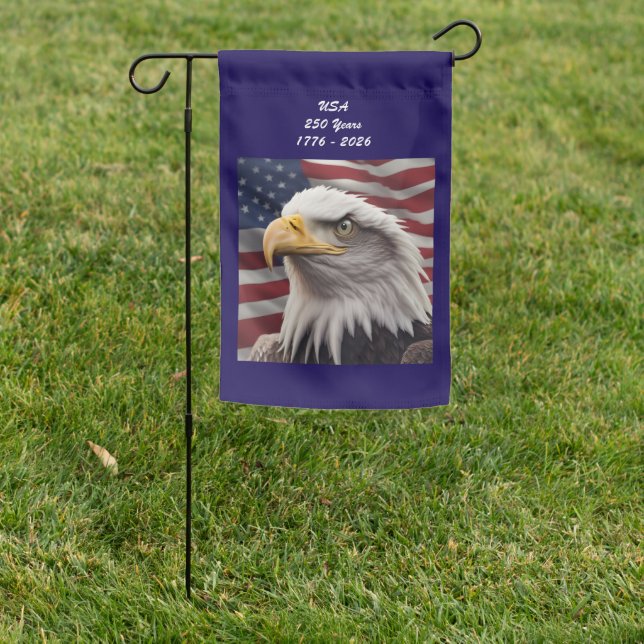 Weatherproof Personalized Garden Flag (In SItu)