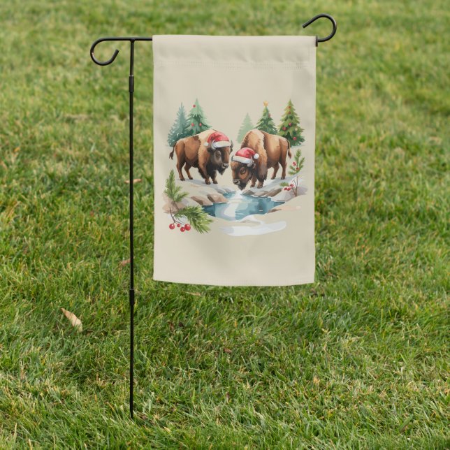 Weatherproof Personalized Garden Flag (In SItu)