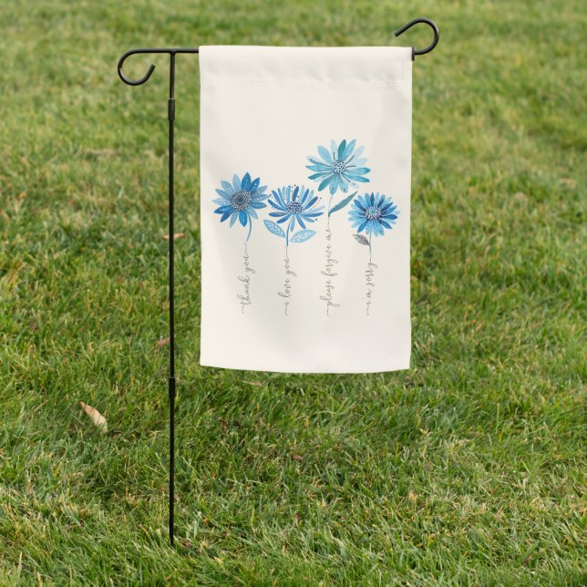 Weatherproof Personalized Garden Flag (In SItu)