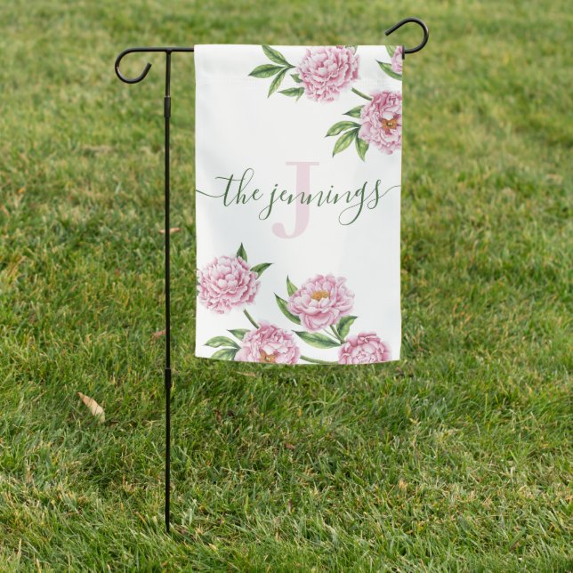 Weatherproof Personalized Garden Flag (In SItu)