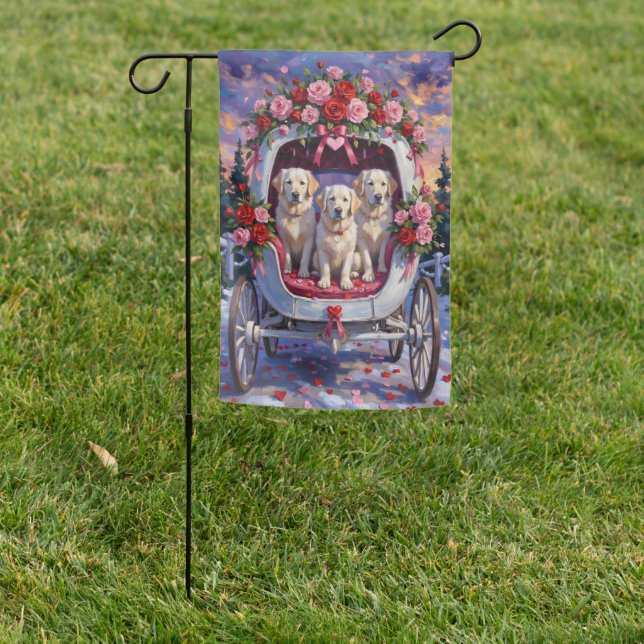 Weatherproof Personalized Garden Flag (In SItu)