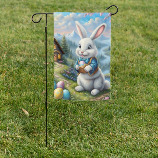 Weatherproof Personalized Garden Flag (In SItu)