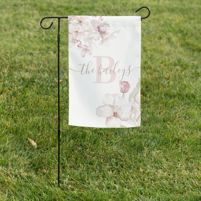 Weatherproof Personalized Garden Flag (In SItu)