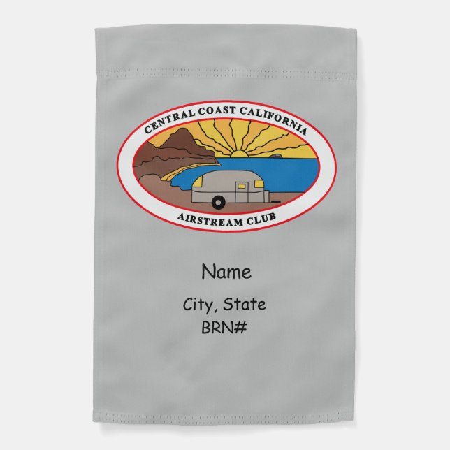 Weatherproof Personalized Garden Flag (Front)