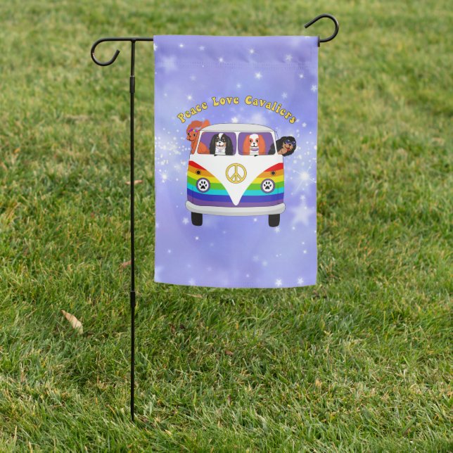 Weatherproof Personalized Garden Flag (In SItu)
