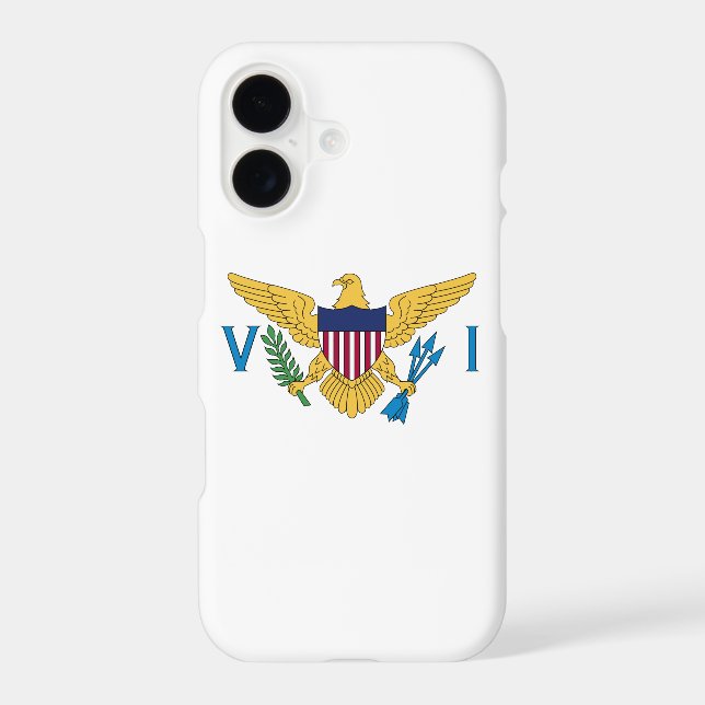 Weatherproof Personalized Garden Flag iPhone Case (Back)