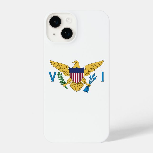 Weatherproof Personalized Garden Flag iPhone Case (Back)