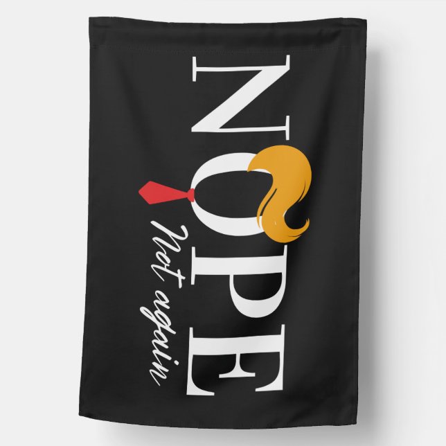 Weatherproof Personalized House Flag (Front)