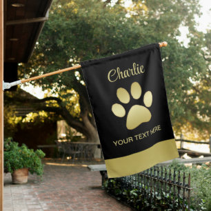 Weatherproof Personalized House Flag