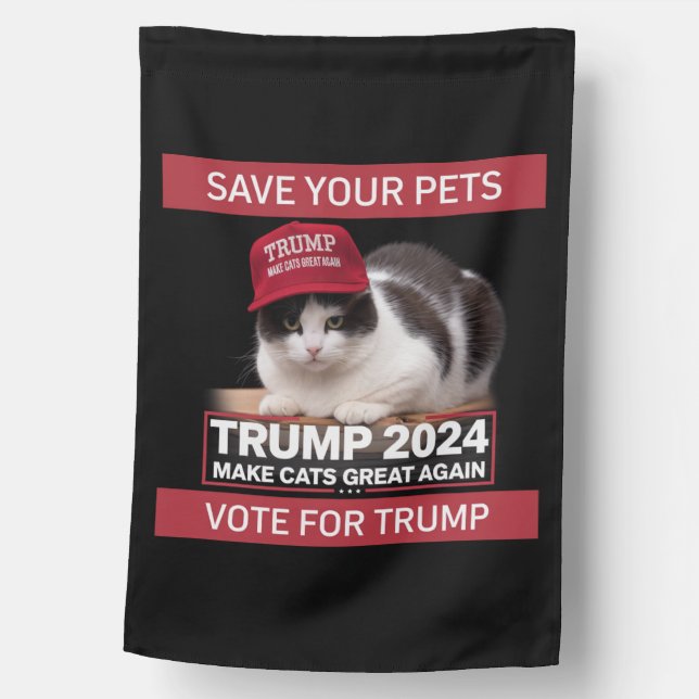 Weatherproof Personalized House Flag (Front)