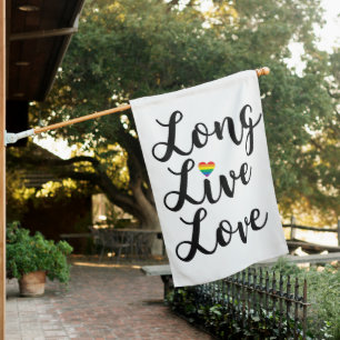 Weatherproof Personalized House Flag